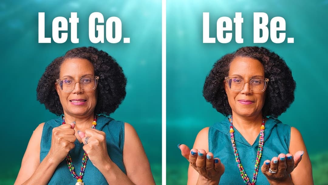 Learn to Release Control and Accept: A Meditation (15 min)