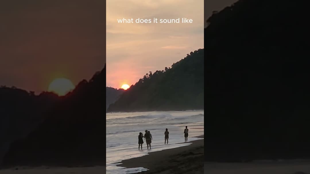 Sunset in Costa Rica: A Mindful Moment